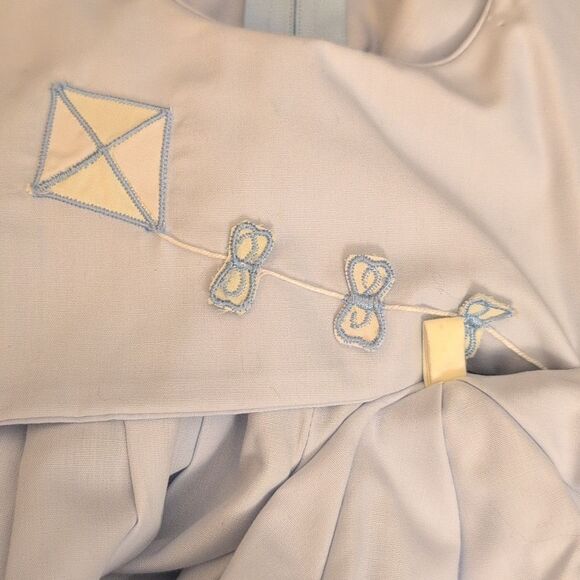 Vintage baby boy Friemanit blue outfit with matching hat - Picture 4 of 6